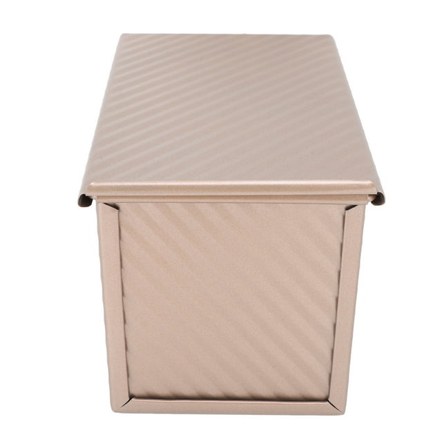 Molde Para Pan, Molde Para Pan Antiadherente De Acero Al Carbono, Apto Para Lavavajillas, Frigorífico, Congelador, Horno Y Microondas, Molde Para Pan Rectangular
