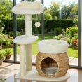 thumbnail image 3 of 31" Cat Tree Tower with Scratching Posts, 3 of 9
