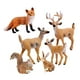 thumbnail image 1 of Juego de 6 figuras de animales de , ciervo, , conejo y ardilla, para juego de rol, figuras de del bosque para mesa de paisaje., 1 of 9