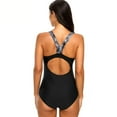thumbnail image 5 of Women's One Piece Athletic Racerback Swimsuit Slimming Bathing Suit, 5 of 5