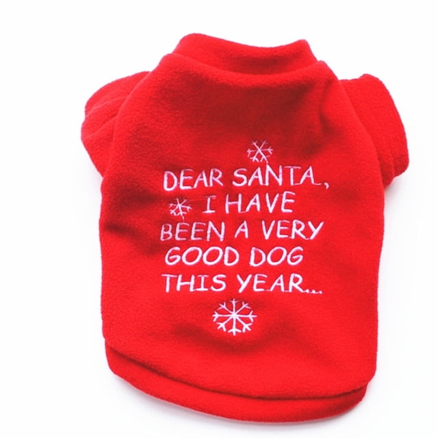 Liquidación de invierno para perros, adornos navideños, decoraciones navideñas tradicionales, adornos navideños blancos estampados, ropa de peluche, adornos navideños para perros, ropa de manga larga