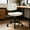 Thickened Beige, variant on Armless Office Desk Chair with Wheels, Adjustable Height 360° Rolling Swivel Lumbar Support Low-Back Computer Chair, PU Leather, White