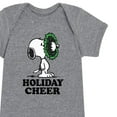 thumbnail image 3 of Peanuts - Christmas - Holiday Cheer Wreath - Infant Baby One Piece, 3 of 5