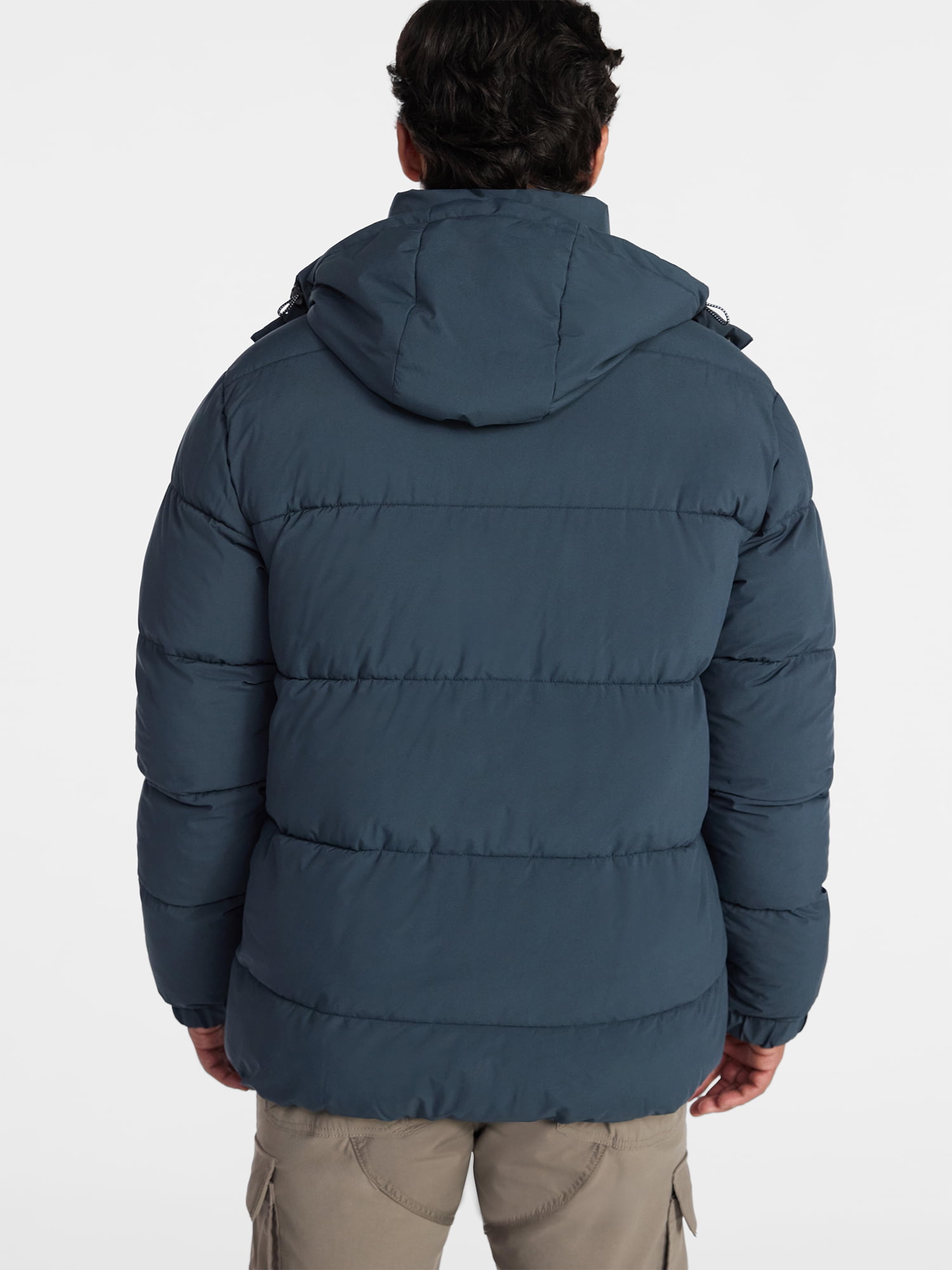 Ozark Trail Men's Hooded Puffer Jacket, Sizes S-3XL