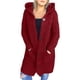 thumbnail image 4 of Suéter grueso de otoño e invierno, cárdigan con capucha, suéter de punto largo, abrigo grueso de talla grande para mujer, 4 of 6