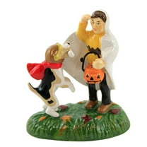 Department 56 Accessory Snoopy's Treat, No Tricks Peanuts Halloween 6007647
