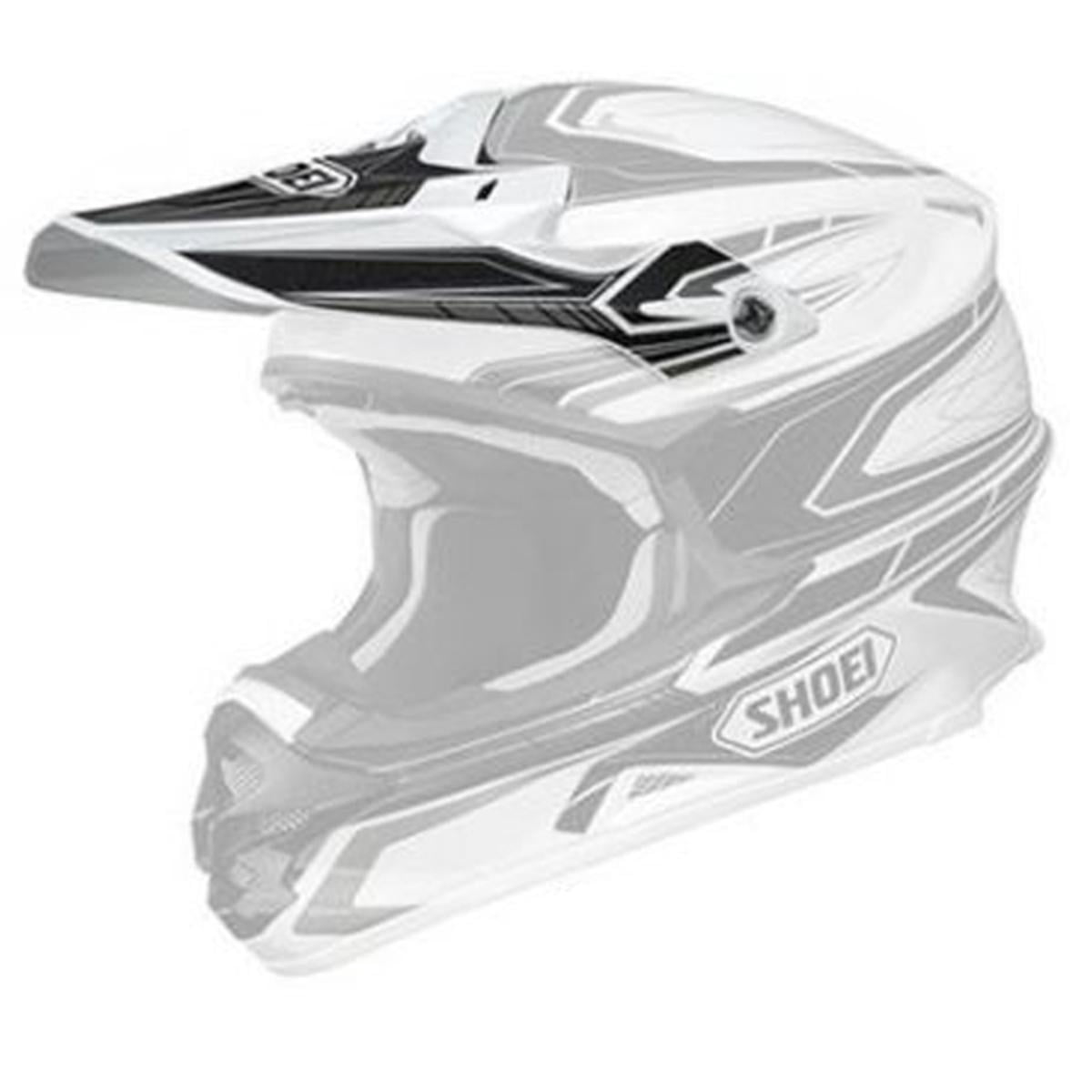 SHOEI Peak for VFX-W Helmet Dash Glossy Black, White One Size Fits