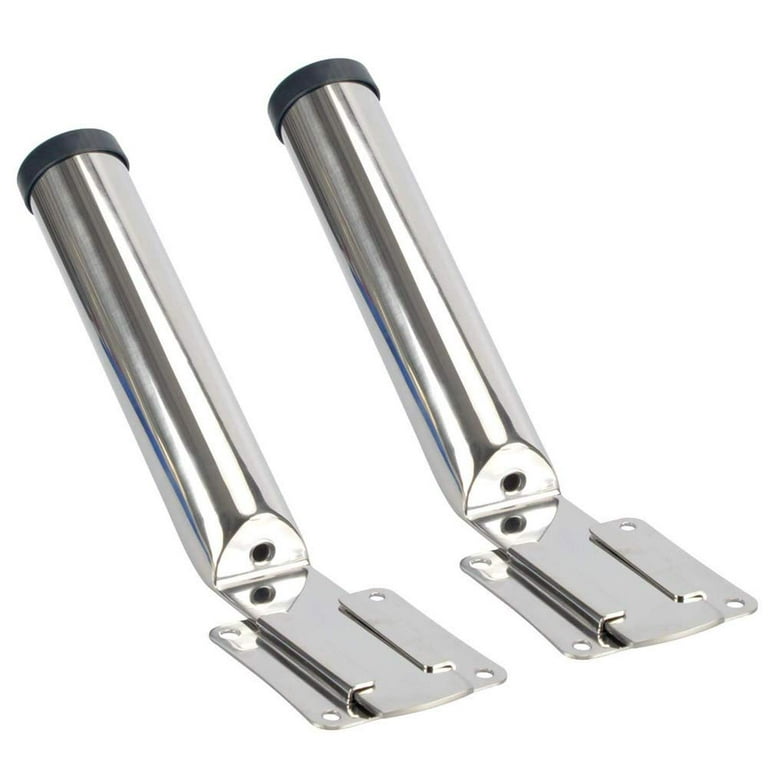 Amarine Made Set of 2 Stainless Steel Slide Mount Removable