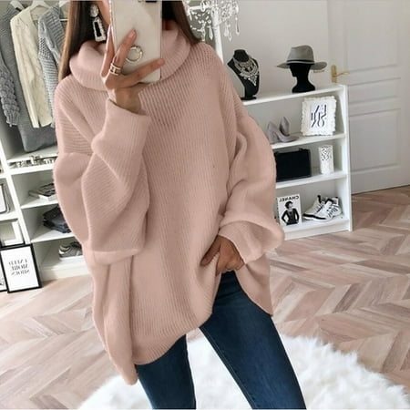 

Yohome Women s Autumn And Winter Loose Solid Color Stitching