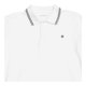 thumbnail image 3 of Playera Polo George para Caballero Diseño Liso 3 Botones Blanco Talla M, 3 of 4