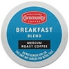 Community Coffee Breakfast Blend 80 Count Coffee Pods, Medium Roast, Compatible With Keurig 2.0 K-Cup Brewers, Box Of 80 Pods
