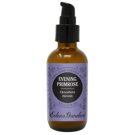 Edens Garden Evening Primrose Carrier Oil (Best For Mixing With Essential Oils), 4 (The Best Evening Primrose Oil)