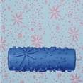 thumbnail image 2 of GUOOL 5'' Embossed Flower Pattern Paint Roller Wall Art Texture DIY Decor Tool #19 19G, 2 of 6