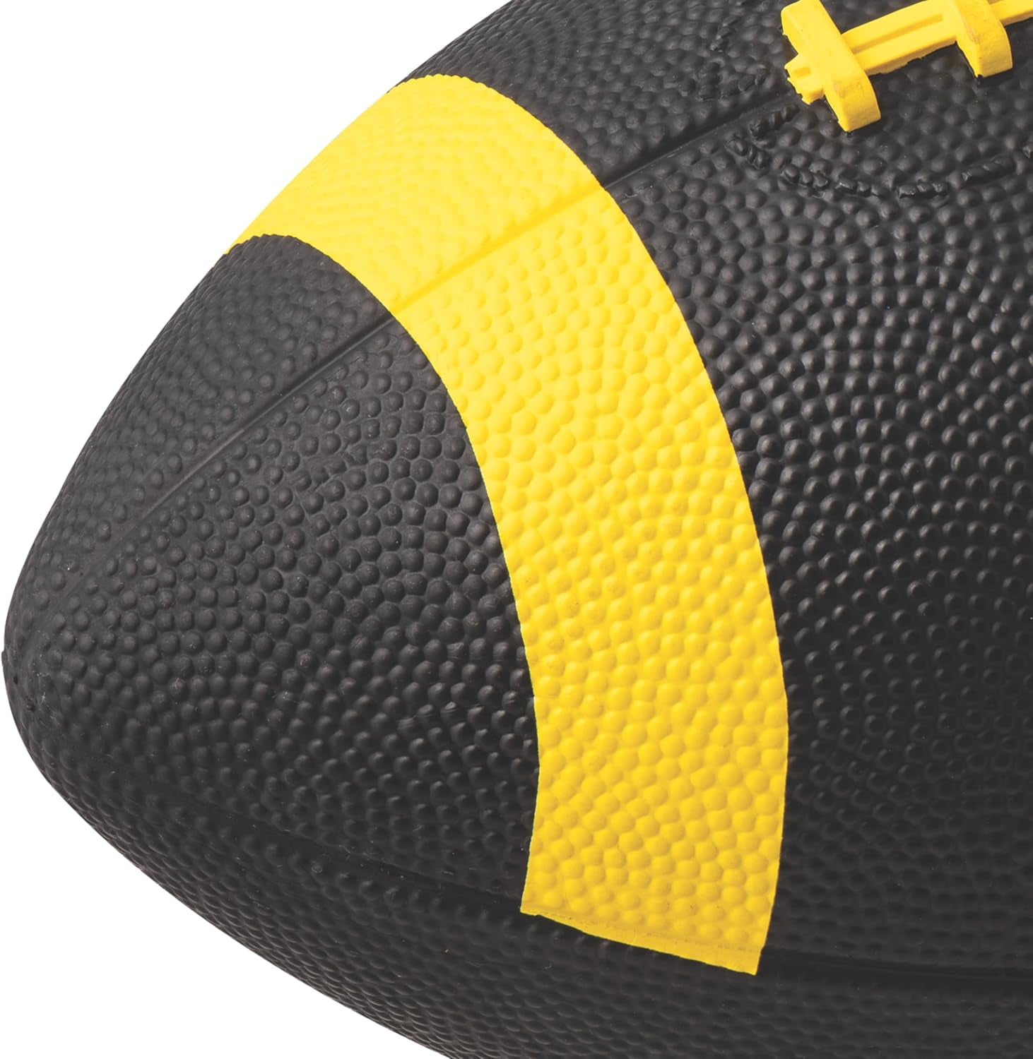Champion Sports Intermediate Size 2lb Weighted Training Football, Yellow/Black