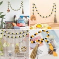 thumbnail image 6 of Jlong Bee Wood Bead Garland with Tassels, Honeycomb Wood Bead Spring Summer Wooden Bead Garland Rustic Farmhouse Home Decorations for Tiered Tray Shelf Displays, 6 of 6