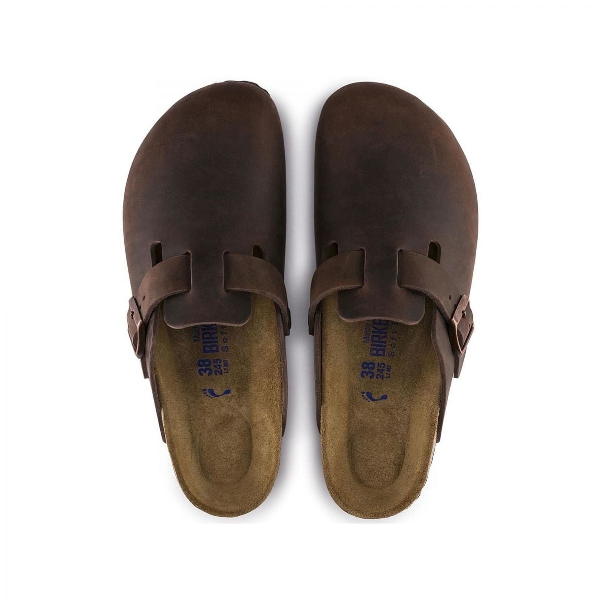 Birkenstock Arizona Soft Footbed Suede Sandals HABANA Size 44 Narrow BIRK-0051463