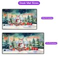 thumbnail image 5 of Merry Christmas Santa Reindeer Antlers Persian Sleigh Xmas Winter Holiday Desk Mat Full Keyboard Mouse Pad Cat Lover Kitten Owner Gifts Large Mousepad - 00023, 5 of 5