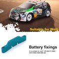 thumbnail image 4 of RC Coche Sujetador de batería Solución Simple Metal Metal Cars con control remoto Ajuste Reemplazo de reemplazo de herramientas para K989 284131 Mini-Q9 Azul sidaley FN009815-02, 4 of 7