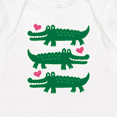 thumbnail image 3 of Inktastic Alligator Crocodile Reptile Baby Romper Coveralls, 3 of 4