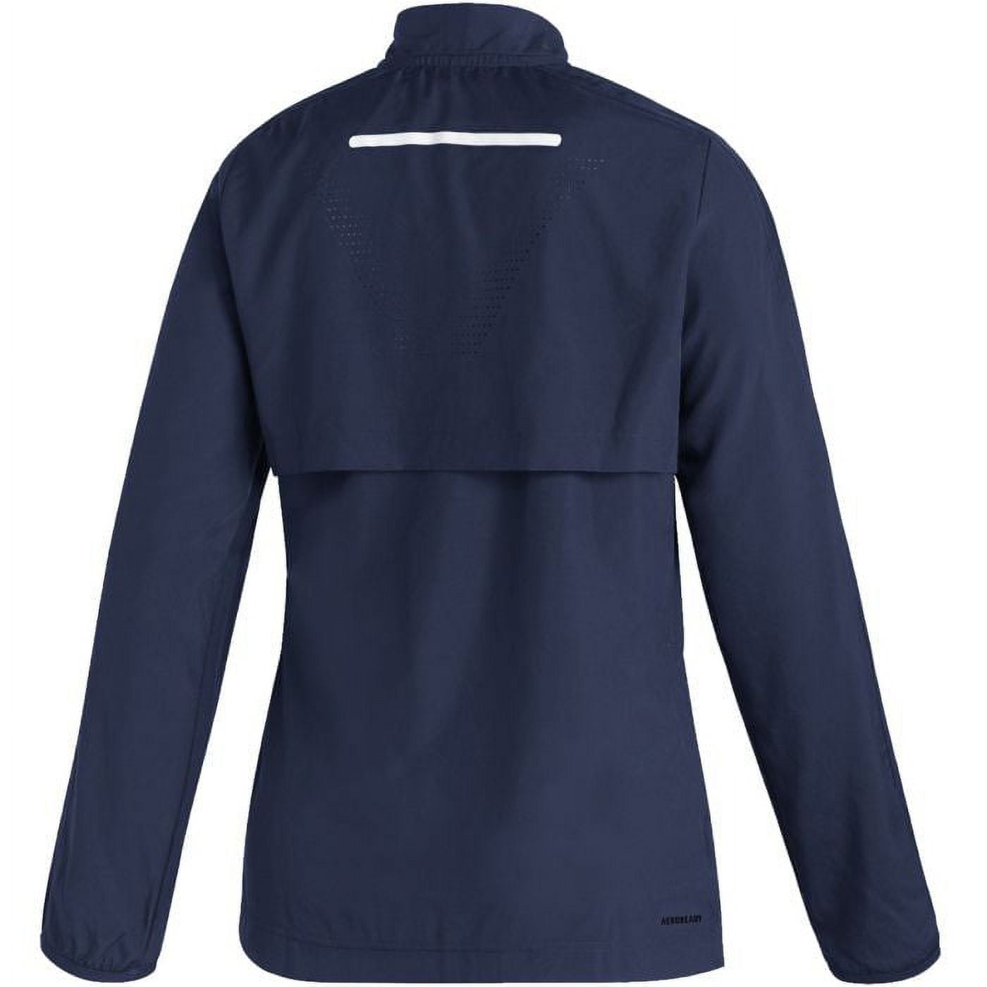 GJ6111 Adidas Women's Sideline 21 Long Sleeve 1/4-Zip Navy 2XL