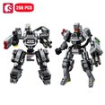 thumbnail image 1 of SEMBO Transforming Mech Assemblage Building Block MOC Robot Model Bricks Car Construction Set Kids Toys for Boys Birthday Gifts, 1 of 5