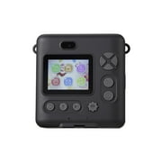 Vivitar InstaPrint Digital Camera, 12MP, 4 Games, 2 Rolls of Paper, Instantly Prints 2 X 3 Pictures -Grey