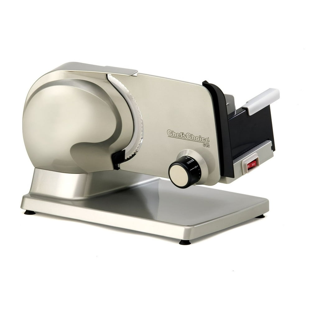 Chef'sChoice 615A Electric Meat Slicer Features Precision Thickness