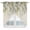 beige, variant on Swag Valance Curtains for Windows, Eucalyptus Light Filtering Kitchen Curtains with Rod Pocket, Sage Green Botanical Weeping Leaf Decorative Window Treatment Valances for Living Room, 36x45 - 2 PCS