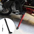 thumbnail image 3 of Soporte de motocicleta, accesorios portátiles ajustables, soporte lateral de aluminio CNC, soporte de estacionamiento, soporte de elevación para rueda Negro DYNWAVEMX Patrimonio de la motocicleta, 3 of 7