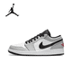 thumbnail image 1 of Neck-zapatillas de baloncesto Retro Air Jordan 1 ”para hombre, calzado antideslizante de piel sintética, resistente al desgaste, color gris humo claro3186, 1 of 5