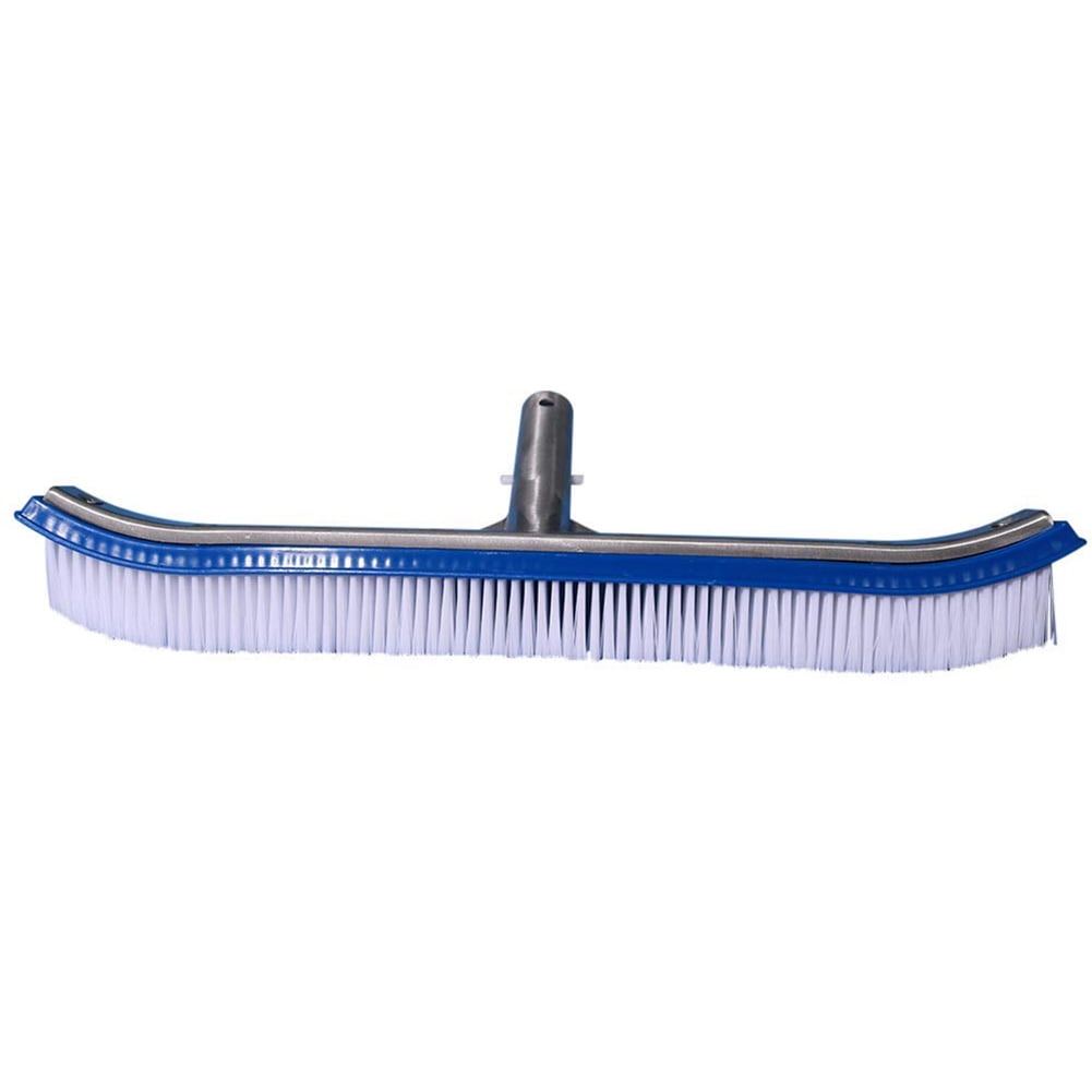 Swimming Pool Brush Fish Pond Wall Bottom Cleaner Aluminum Handle Scrub
