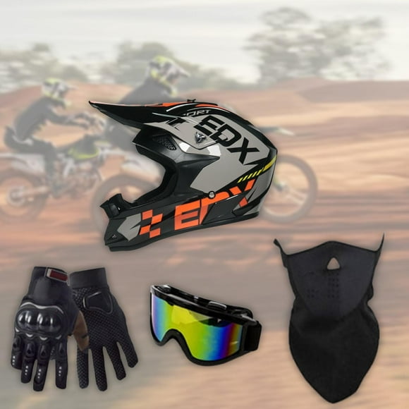 Casco de bicicleta perfecl cascos de motocicleta con ventilación de cara completa transpirable casco de bicicleta de montaña casco de ciclismo para adulto L
