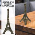 thumbnail image 4 of unbranded 3Ud Adorno Torre Eiffel De Metal Color Dorado Para De Hogar, 4 of 8