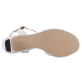 thumbnail image 6 of Ros Hommerson Lydia Women Adjustable Buckle Strap Sandal In White Cashmere Leather, 6 of 6