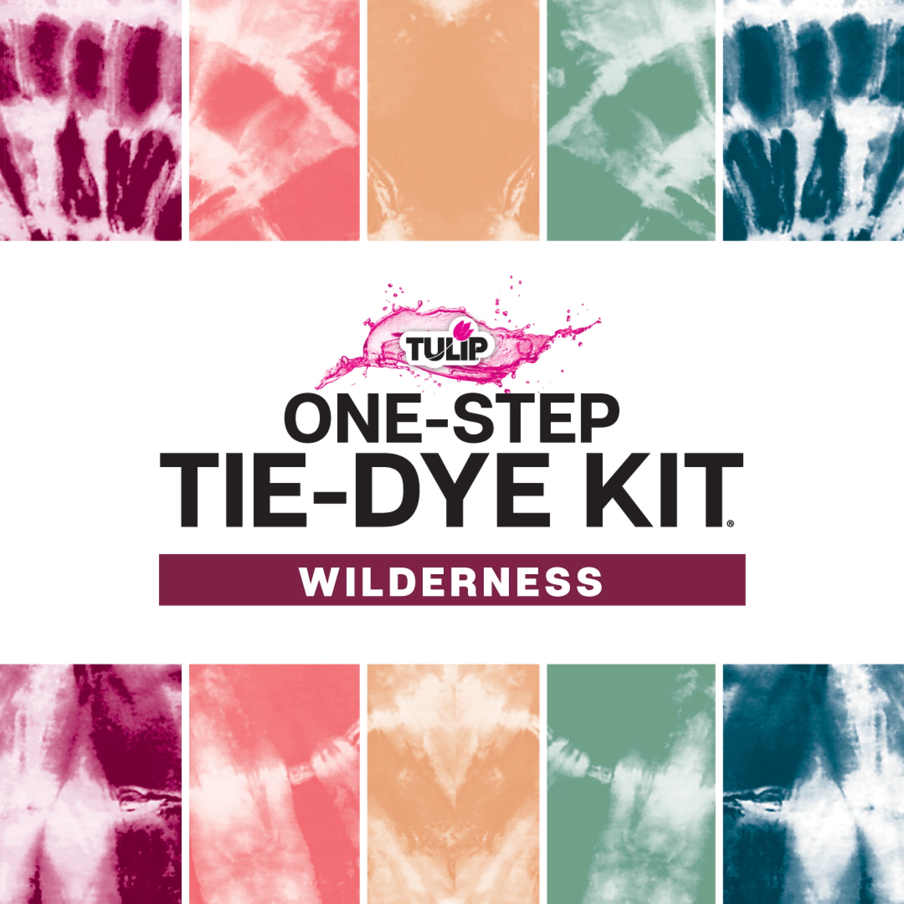 Tulip one-step tie dye • Tie dye kit 5 colors Mermaid