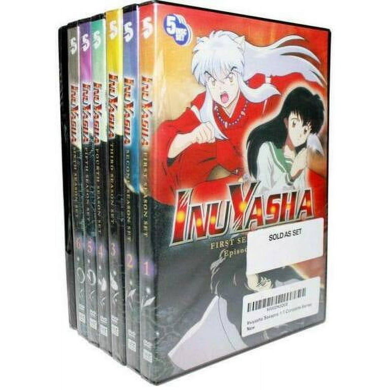 DVD Anime Inuyasha TV Series Season 1+2 +4 Movie + Hanyo No Yashahime  Season 1+2