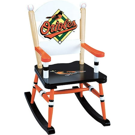 Guidecraft Major League Baseball - Orioles Rocking Chair - Walmart.com