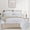 White, variant on GFQ 3 Piece Ruffle Trim Waffle Weave Bedspread Set, Washed Cotton-Like Quilted Coverlet, Queen, White