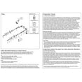 thumbnail image 4 of Kingston Brass KB245AX Twin Handle Shower and Tub Faucet Set, Oil Rubbed Bronze, 4 of 4