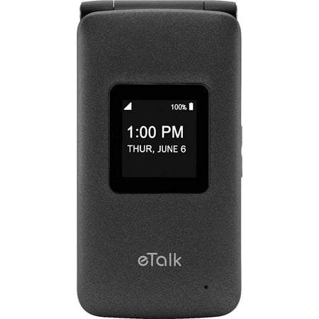 Set of 10 - eTalk | Verizon Prepaid | Prepaid Basic Flip Cell Phone | 4 GB | New