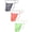 3Pack:DarkGrey+Orange+Green, variant on TANBOM Men's Nylon Thin Waistband Low Rise Thong Underwear, Black, 1-Pack, M