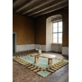 thumbnail image 2 of AARISH RUGS Handmade Modern Teklan Frame Hand Tufted Wool Area Rugs for Living Room, Hallway, Bedroom, Any Rooms & Home Décor, Pistachio Camel (12X15 ft), 2 of 4