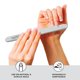 thumbnail image 5 of Lima de uñas para manicura ForPro Professional Zebra Foam, grano 100/180, 5 of 6