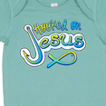 thumbnail image 4 of Inktastic Hooked on Jesus Christian Boys or Girls Baby Bodysuit, 4 of 5