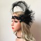 thumbnail image 2 of Diadema con de Plumas para Mujer, Accesorios para el cabellero de Del Partido de Hugo Mujeres Flapper Headband, 2 of 5