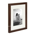 thumbnail image 3 of DesignOvation Gallery Wood Picture Frame (Set of 4), 8" x 10", Walnut Brown, 3 of 6
