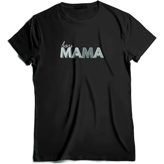 GotPrint Boy Mama Shirt, Cute Graphic T Shirt for Women, Mom T Shirts, Mothers Day, Birthday Gifts, Cotton Casual Tees Tops