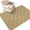 Beige, variant on Beige Diagonal Plaid Washable Area Rug 3 x 5 ft Modern Crosshatch Lines Argyle Geometric Soft Non‑Slip Rugs Stain Repellent Indoor Mats for Entry Foyer, Apartment Living Corner Dining Nook