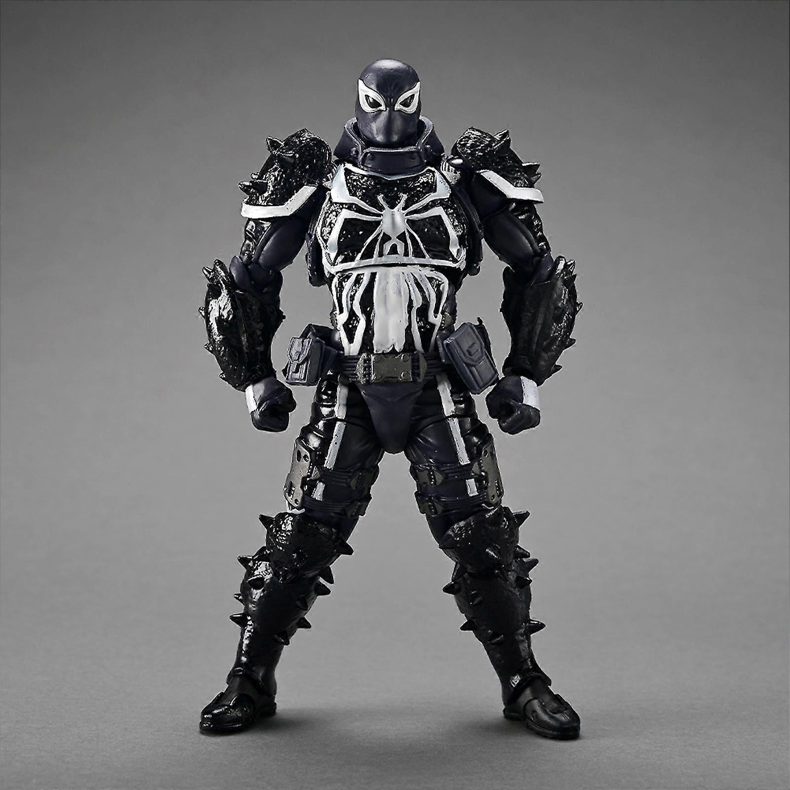 ヴェノムVENOM　AMAZING YAMAGUCHI　MARVEL　ⓝ Kaiyodo Revoltech Amazing Yamaguchi Agent Venom Total Height