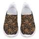thumbnail image 1 of Zapatillas de deporte con estampado de hojas de marihuana en 3D de verano, mocasines con patrón de plantas, zapatos planos de malla antideslizantes, zapatos para caminar de moda urbana para mujer, 1 of 5
